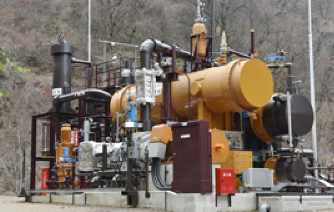 バイナリー発電視察研修