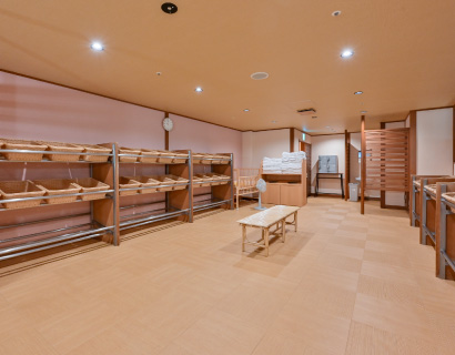 たまゆらの湯／脱衣所