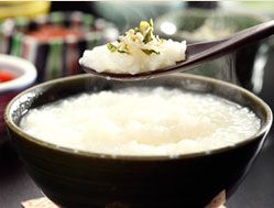 Kijikayu (pheasant rice porridge)
