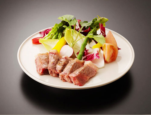 Fukushima prefecture beef steak
