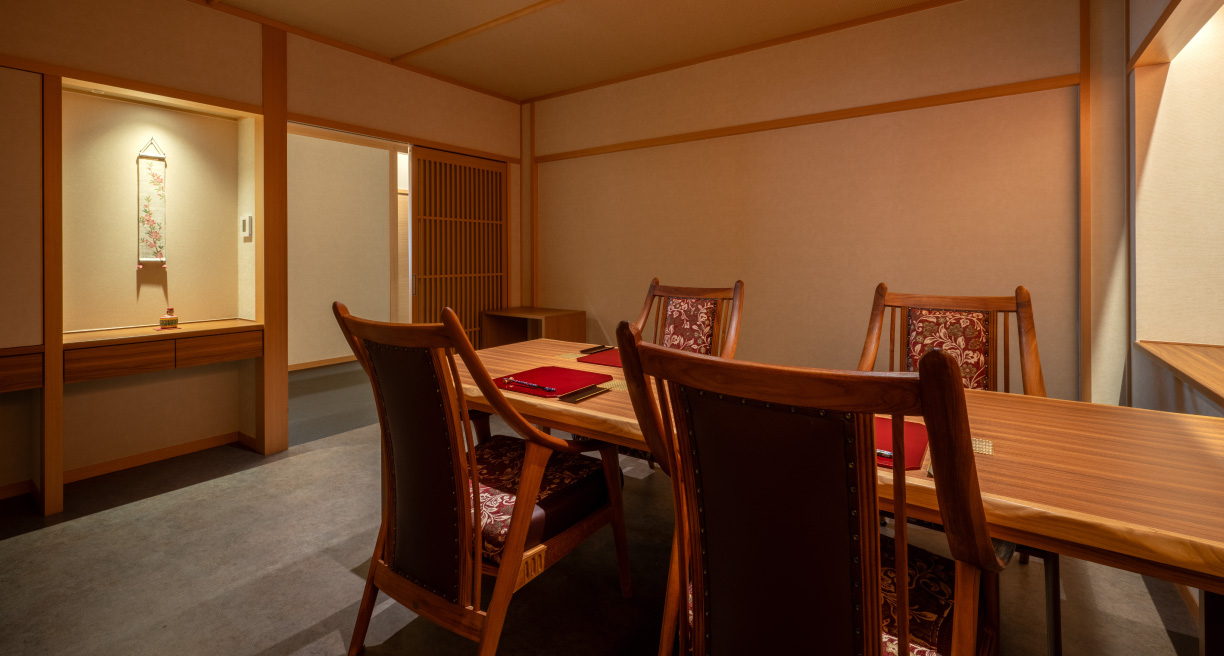 紫水亭客房專用　個室料亭「桃里」